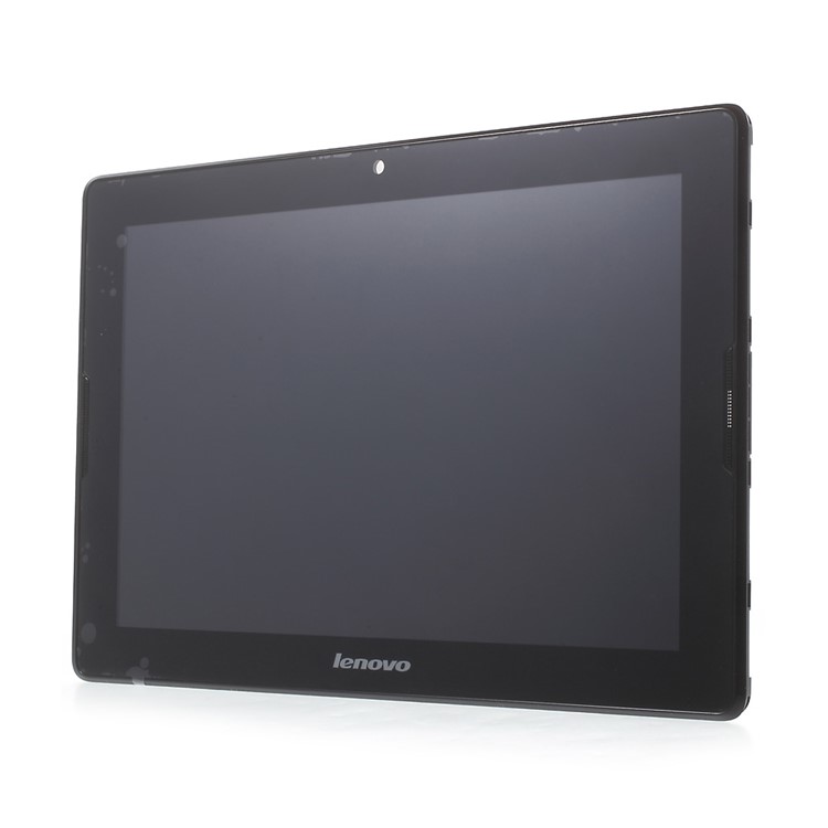 OEM LCD Screen and Digitizer Assembly with Frame for Lenovo Golden Warrior S8 A7600 - Black-2