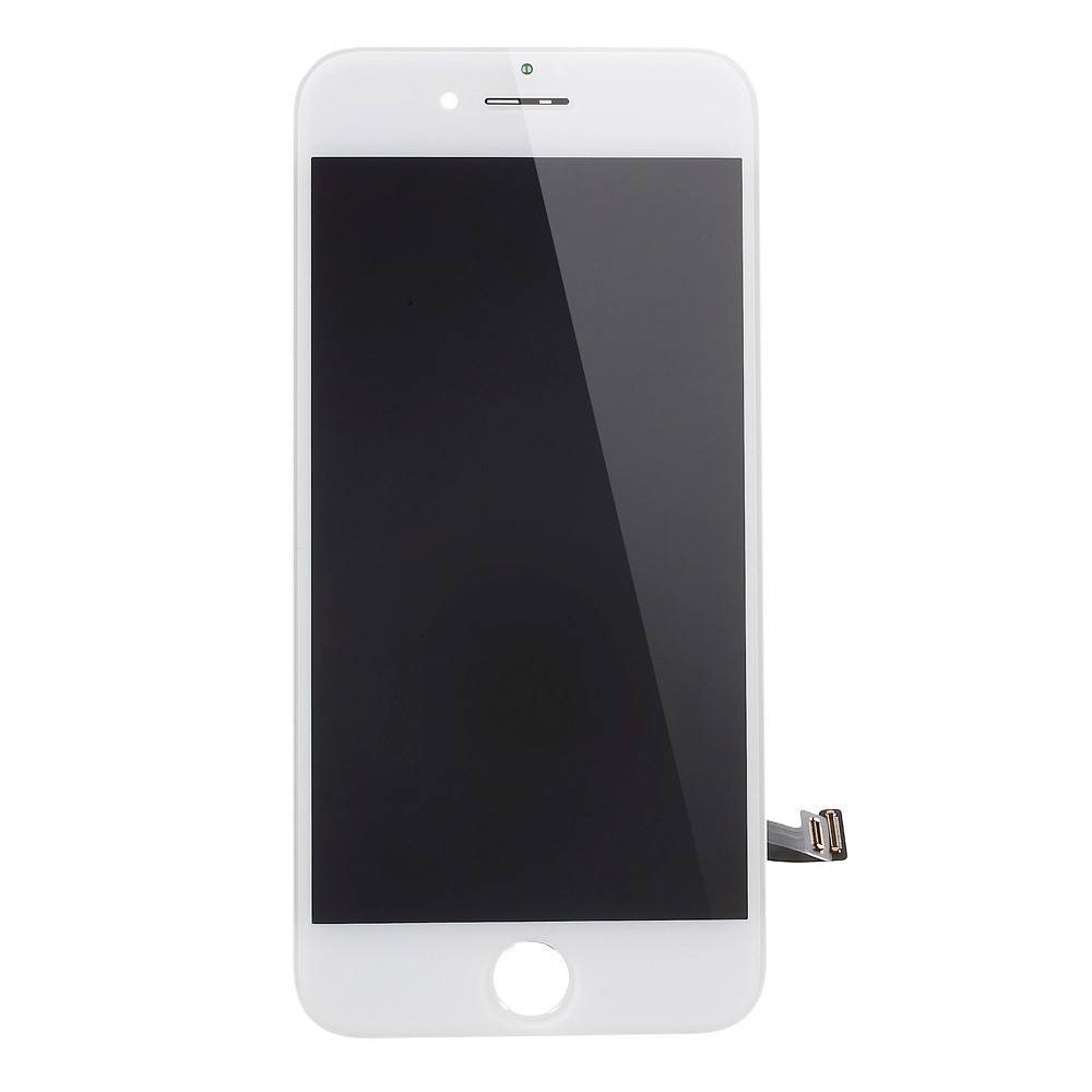 For iPhone 7 Plus LCD Screen and Digitizer Assembly + Frame with Small Parts (Made by China Manufacturer, 380-450cd/m2 Brightness + Full View) - White-1