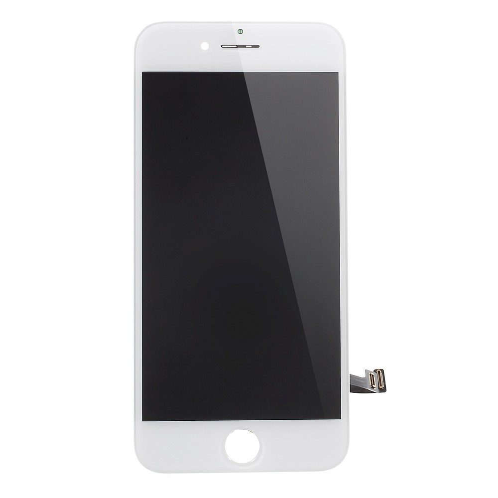 Enjunto de Pantalla y Digitalizador LCD + Marco Con Piezas Pequeñas Para Iphone 7 Más 5.5 Pulgadas (fabricado Por el Fabricante de China, 380-450cd/m2 Brillo + Vista Completa) (sin Logotipo) - Blanco