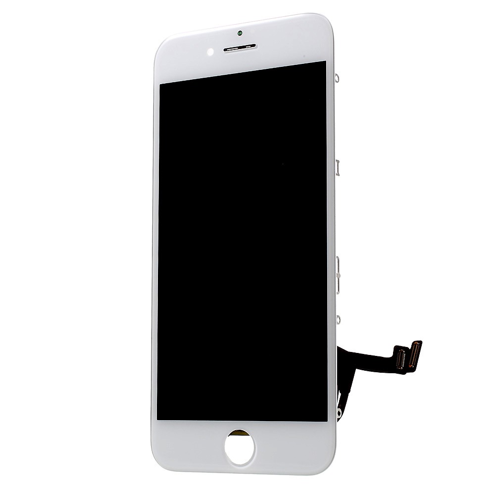 Enjunto de Pantalla y Digitalizador LCD + Marco Con Piezas Pequeñas Para Iphone 7 Más 5.5 Pulgadas (fabricado Por el Fabricante de China, 380-450cd/m2 Brillo + Vista Completa) (sin Logotipo) - Blanco