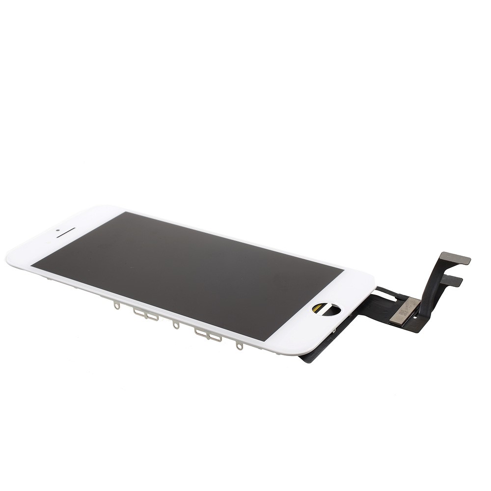 Enjunto de Pantalla y Digitalizador LCD + Marco Con Piezas Pequeñas Para Iphone 7 Más 5.5 Pulgadas (fabricado Por el Fabricante de China, 380-450cd/m2 Brillo + Vista Completa) (sin Logotipo) - Blanco