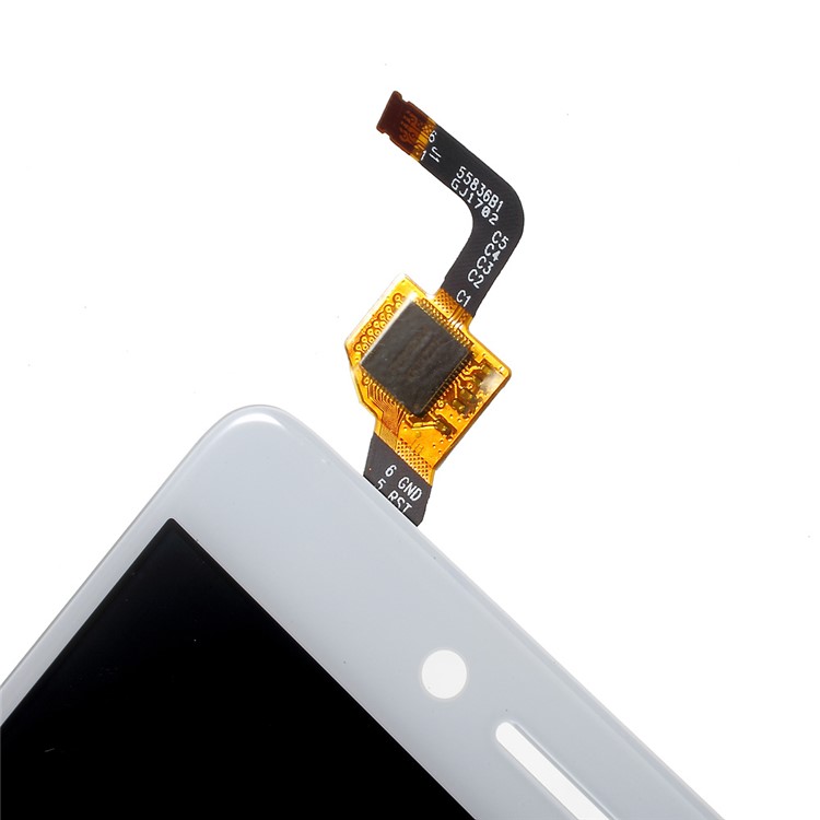 OEM para Lenovo K6 Nota Pantalla LCD y pieza de montaje del digitalizador - Blanco-7