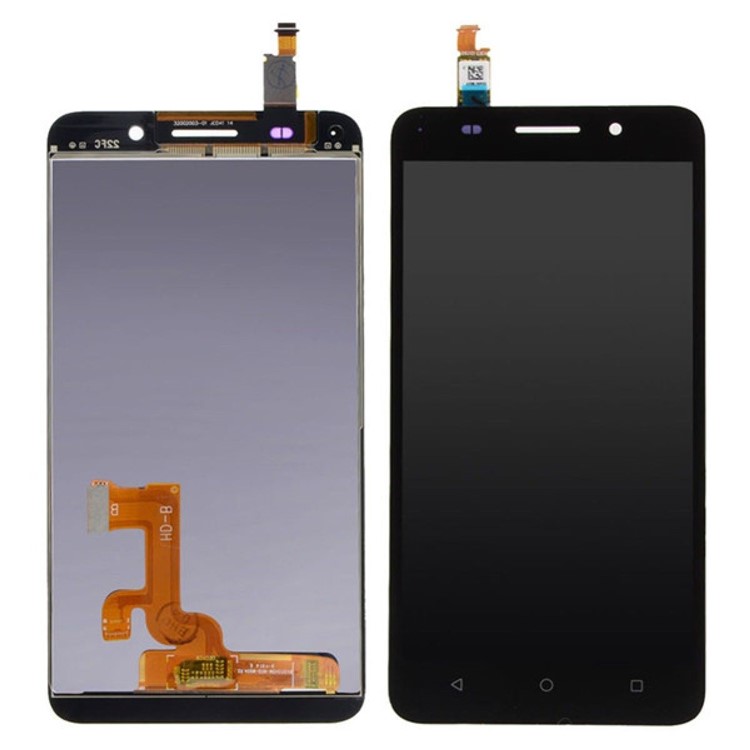 LCD Screen and Digitizer Assembly Replacement for Huawei Honor Play 4X - Black-1