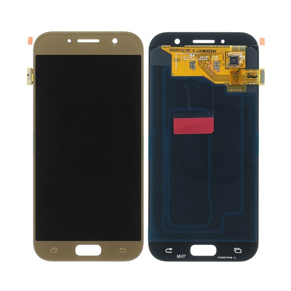 OEM LCD Screen and Digitizer Assembly Replacement Part for Samsung Galaxy A5 (2017) SM-A520 - Gold-1