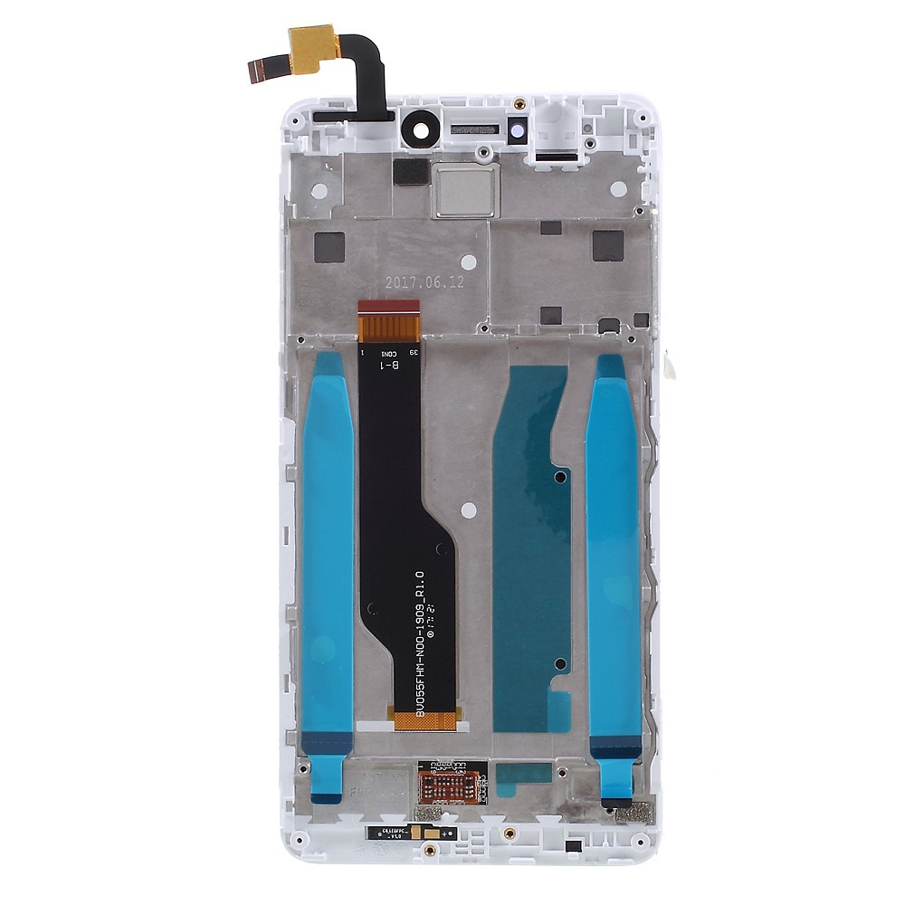 LCD Screen and Digitizer with Assembly Frame Replacement for Xiaomi Redmi Note 4X (Qualcomm 625 Chipset Version) - White-2