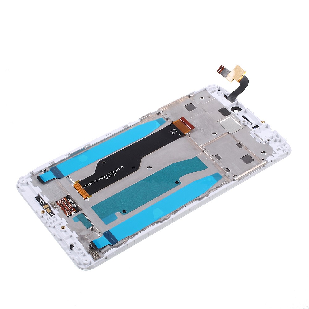 LCD Screen and Digitizer with Assembly Frame Replacement for Xiaomi Redmi Note 4X (Qualcomm 625 Chipset Version) - White-3