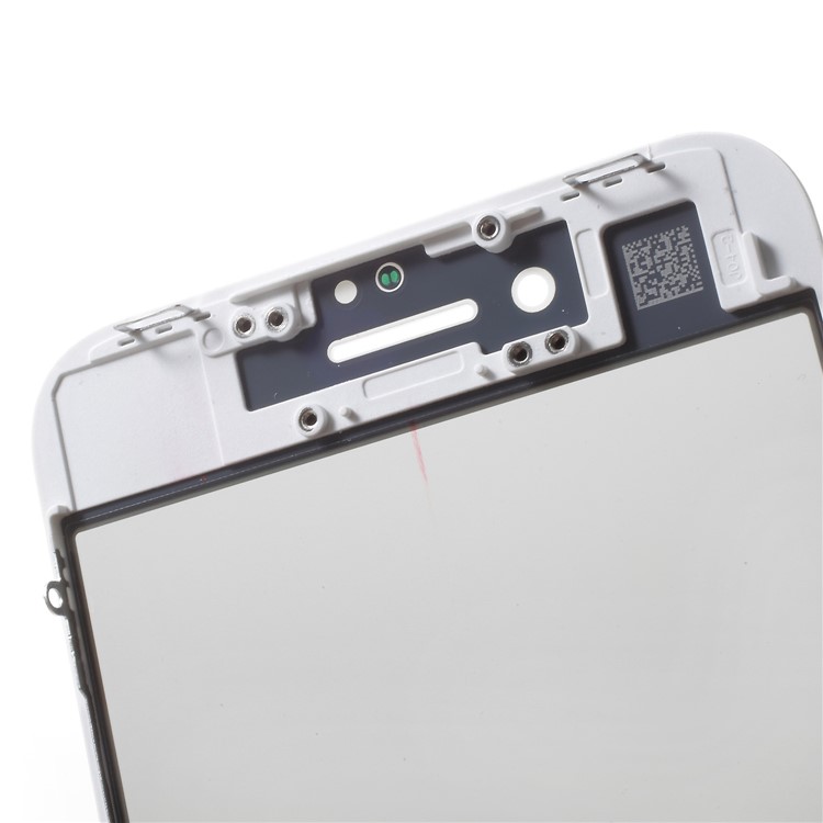 For iPhone 8 Front Screen Glass Lens with Frame OCA Adhesive Sticker LCD Polarizer Film Replacement - White-5