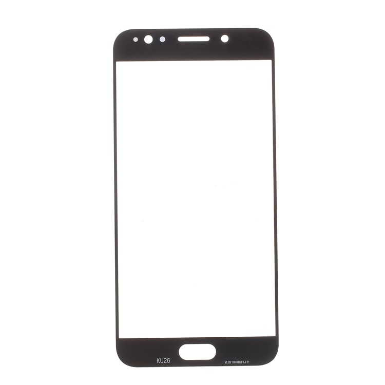 Front Screen Glass Lens Replacement for Samsung Galaxy J7+ / Galaxy C8 - White-2