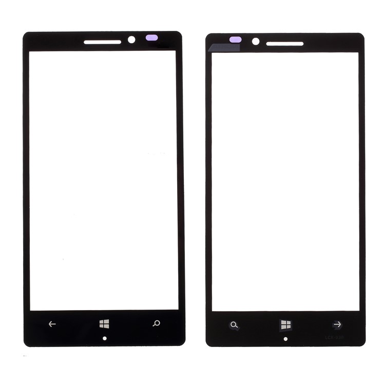 Front Screen Glass Lens Replacement for Nokia Lumia 930 - Black-1