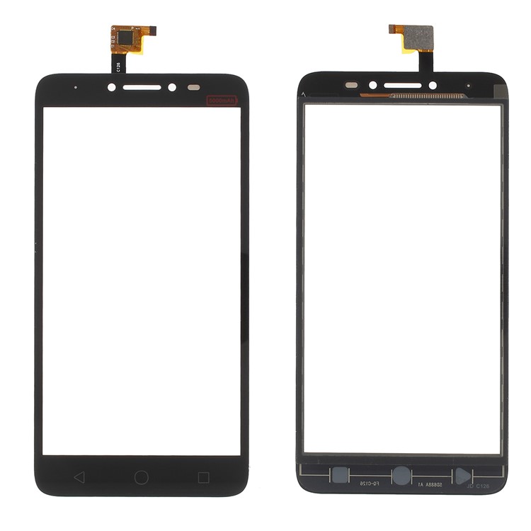 Assembly Digitizer Touch Screen Glass for Alcatel Pixi4 Plus Power / 5023 - Black-1