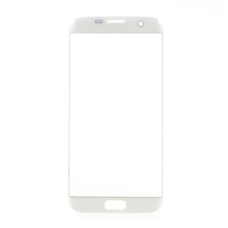 OEM Front Screen Glass Lens Part for Samsung Galaxy S7 Edge G935 - White-1