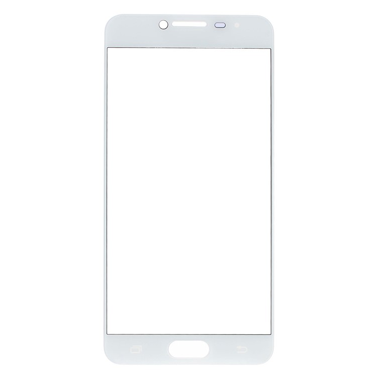 Glaslinseteil Des Soem-vorderen Glases Für Samsungs-Galaxie C5 - Weiß-1