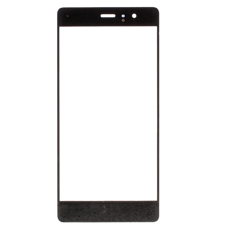 For Huawei P9 Front Screen Glass Lens Cover Replace Part - Black-2