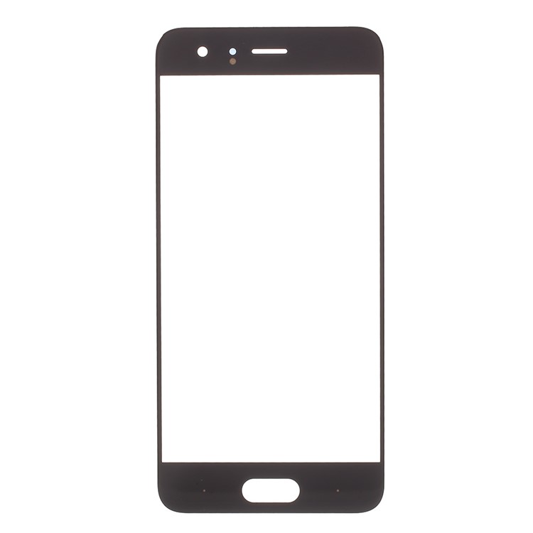 For Huawei Honor 9 Front Screen Glass Lens Cover Replace Part - Black-1