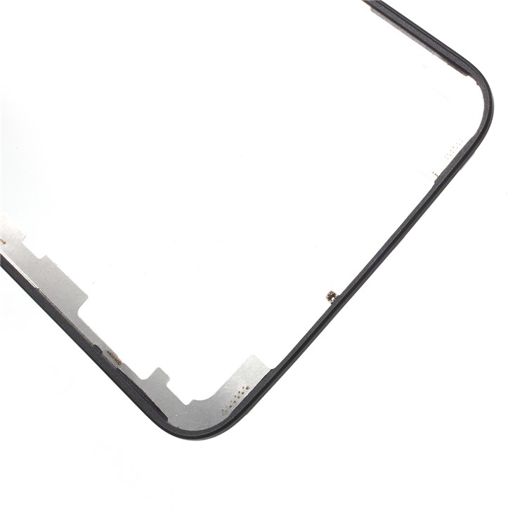 For iPhone X 5.8 inch LCD Front Supporting Frame Bezel Part (No Adhesive Sticker) - Black-6