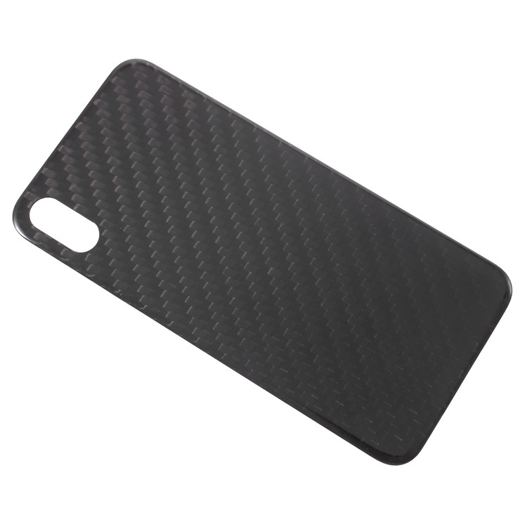 High Quality Carbon Fiber Back Housing Cover Replacement for iPhone X / 10-1