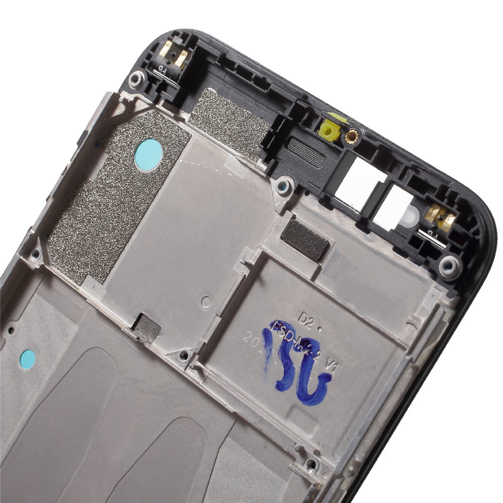 OEM Front Housing Frame Replacement Part (A Side) for Xiaomi Mi A1 / Mi 5X - Black-4