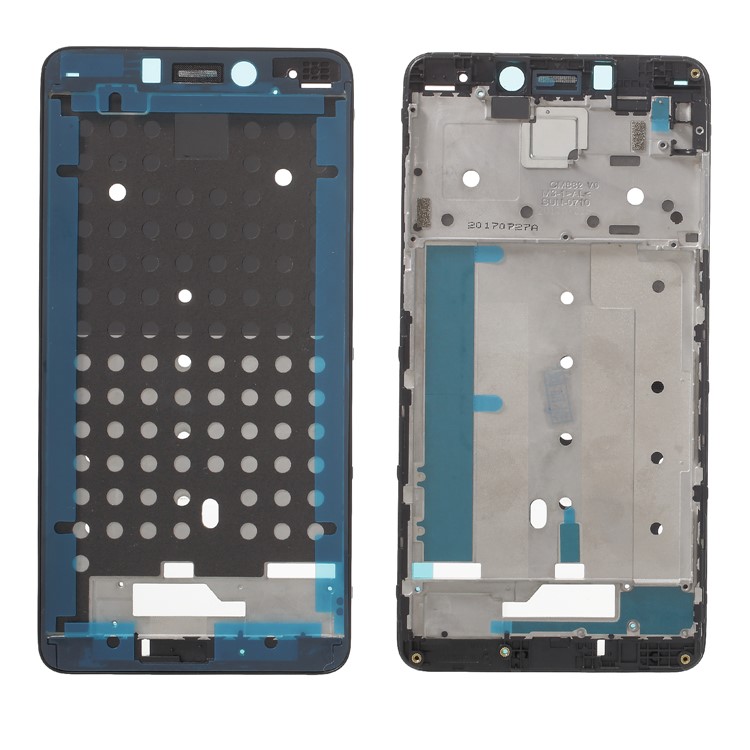 OEM Front Housing Frame Part (A Side) for Xiaomi Redmi Note 4X (MTK Helio X20 4GB+64GB Version) - Black-1