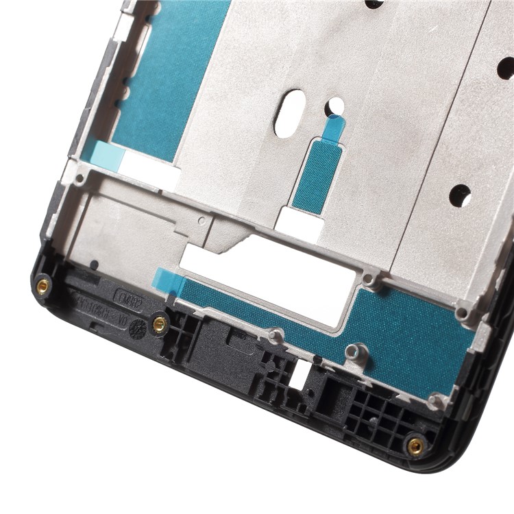 OEM Front Housing Frame Part (A Side) for Xiaomi Redmi Note 4X (MTK Helio X20 4GB+64GB Version) - Black-4