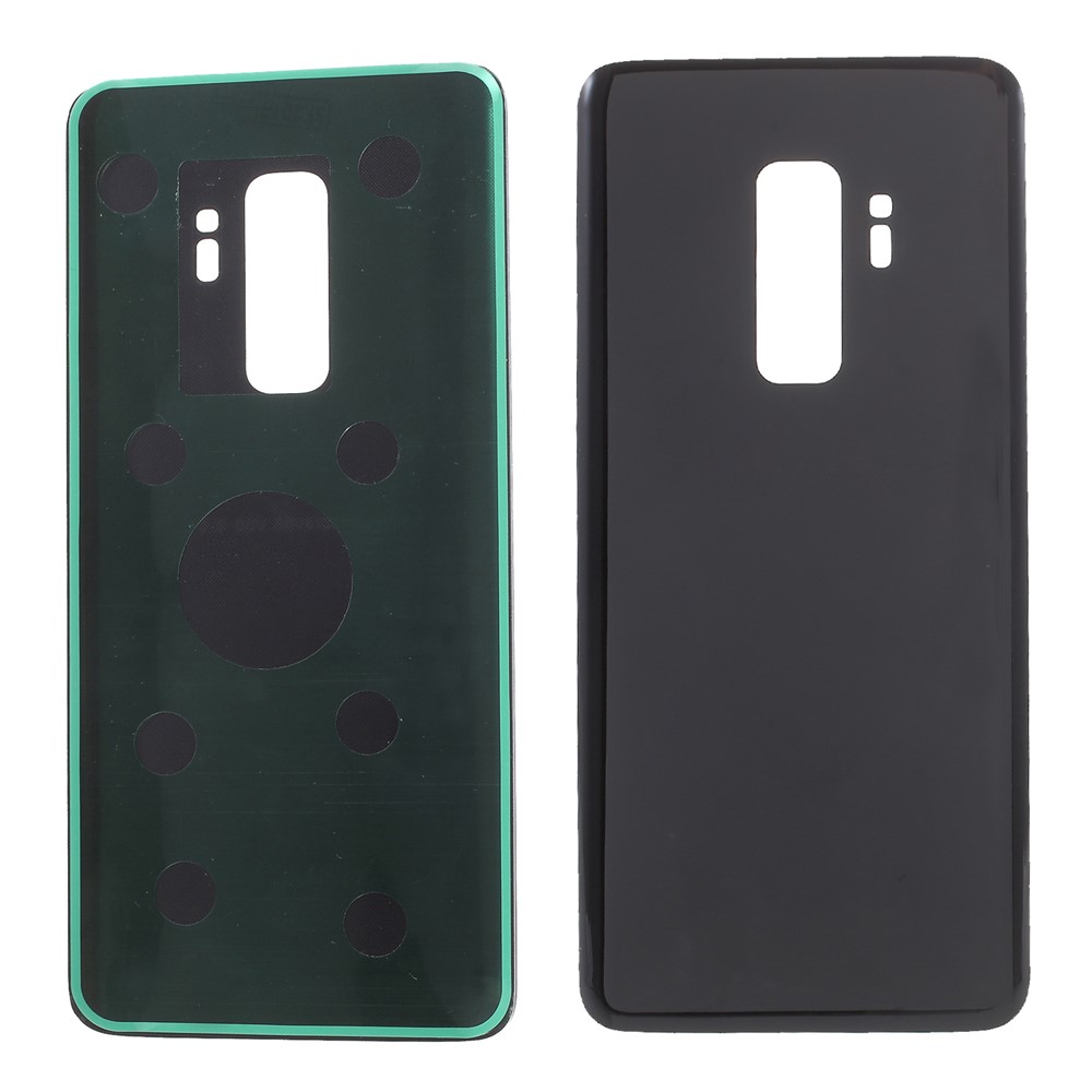Soem-Batterie-Gehäusekasten-Abdeckungsteil Mit Aufklebern Für Samsung-Galaxie S9 + SM-G965 - Schwarz-1
