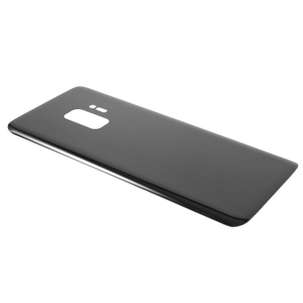 OEM Battery Housing Cover with Adhesive Sticker for Samsung Galaxy S9 SM-G960 - Black-2