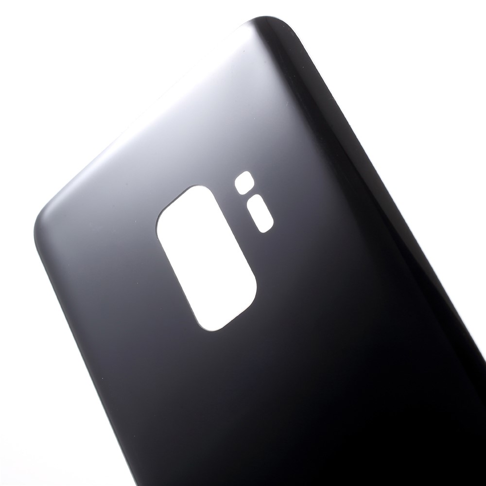 OEM Battery Housing Cover with Adhesive Sticker for Samsung Galaxy S9 SM-G960 - Black-6