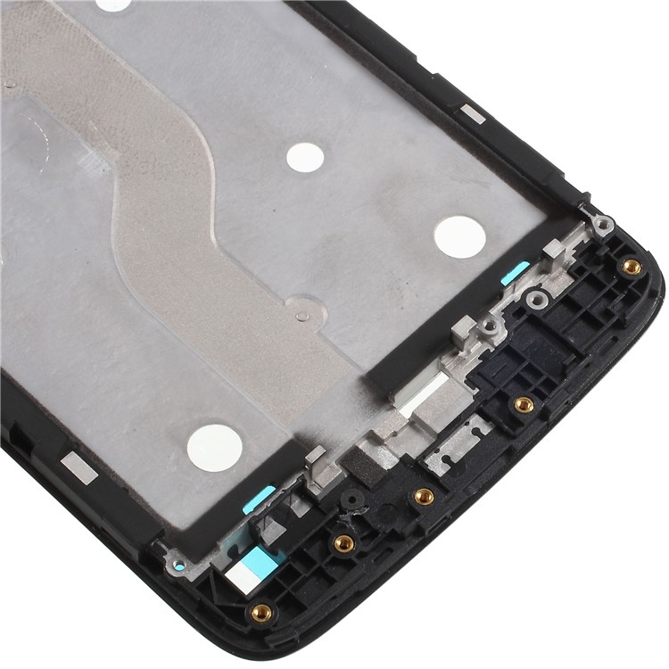 OEM LCD Bracket Frame Bezel Spare Part for Motorola Moto G5 (No Adhesive Sticker) - Black-4
