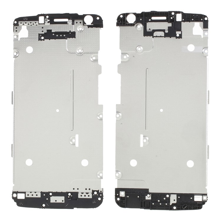 OEM LCD Bracket Frame Bezel Spare Part for Motorola Moto G5 Plus (No Adhesive Sticker) - Black-1