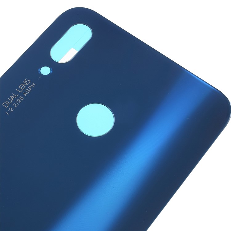 OEM Back Battery Housing Door Cover Part with Adhesive Sticker for Huawei P20 Lite/Nova 3e - Blue-3