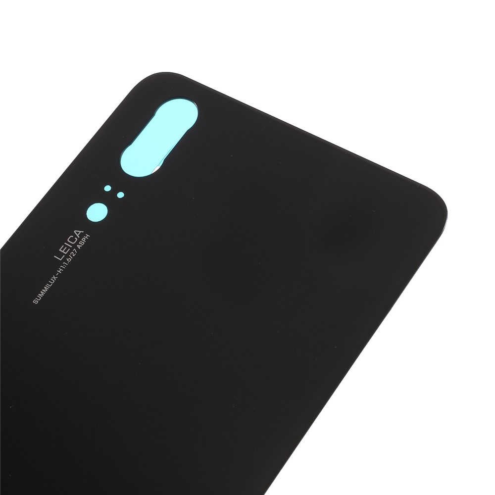 Nero - Coperchio Della Porta Della Batteria Sostituire La Parte Con Adesivo Per Huawei P20-2