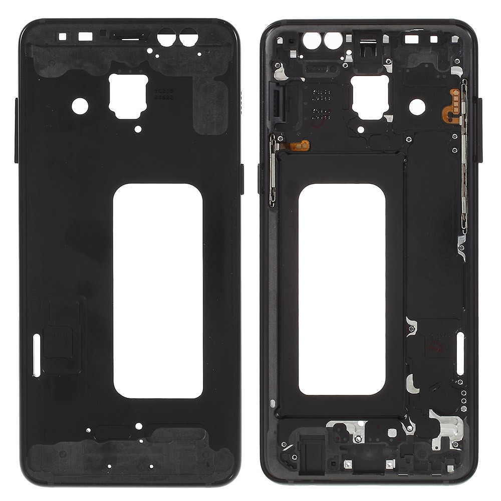 OEM Middle Plate Frame Part for Samsung Galaxy A8 (2018) A530 - Black-1