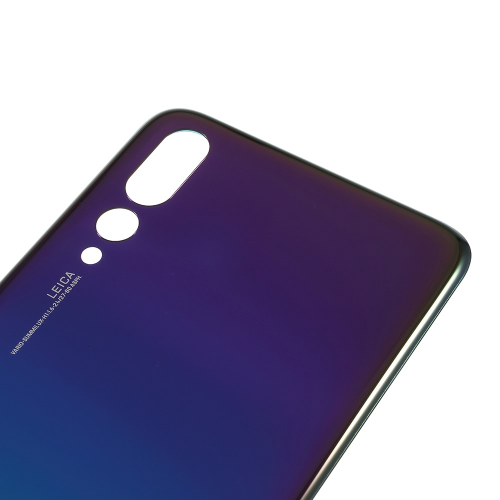 Batteriegehäuseabdeckung Teil Mit Kleberaufkleber Für Huawei P20 Pro - Violett-4