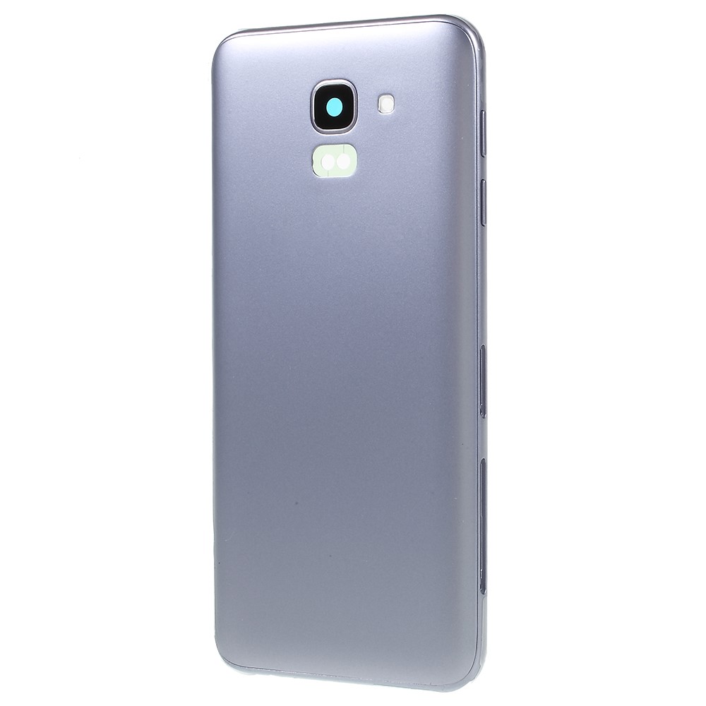 OEM Back Housing Door Cover + Middle Plate Frame Repair Part for Samsung Galaxy J6 (2018) J600 - Grey-2