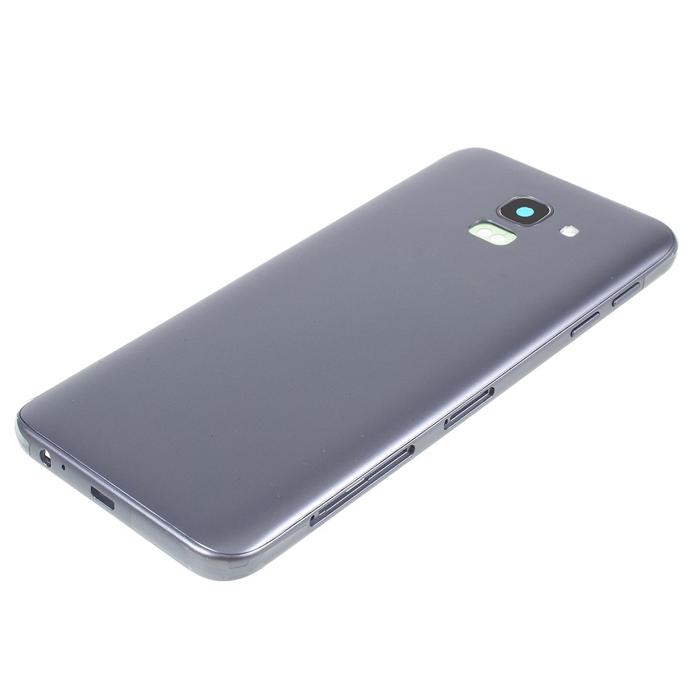 OEM Back Housing Door Cover + Middle Plate Frame Repair Part for Samsung Galaxy J6 (2018) J600 - Grey-6