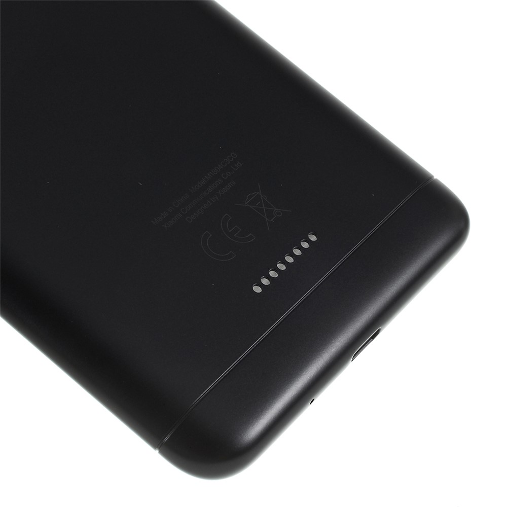 OEM Battery Door Cover Replacement for Xiaomi Redmi 6A - Black-3