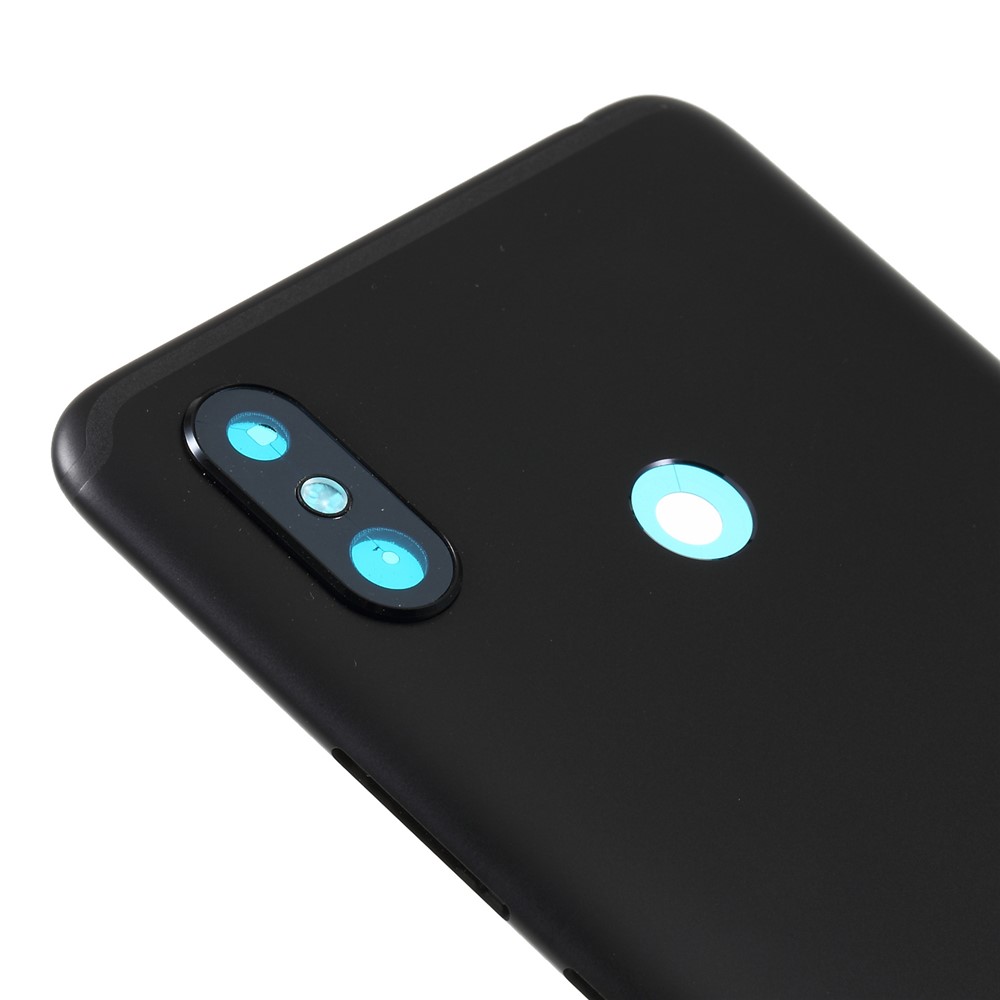 OEM Battery Door Housing Back Cover Replacement (without camera lens cover) for Xiaomi Mi Max 3 - Black-2