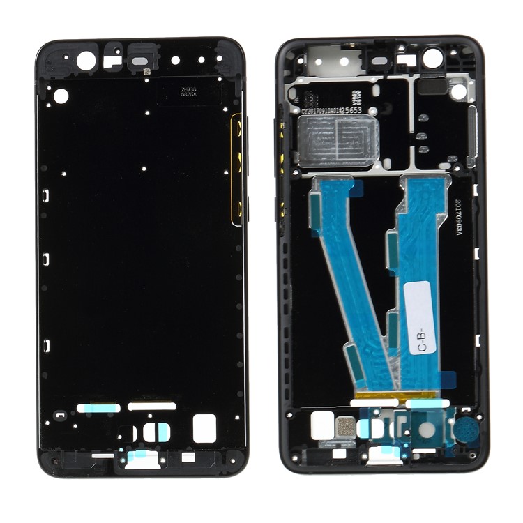 OEM Middle Plate Frame Spare Part (A Side) for Xiaomi Mi Note 3 - Black-1