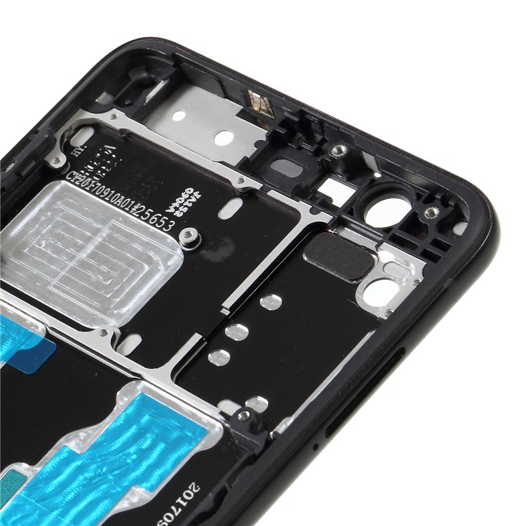 OEM Middle Plate Frame Spare Part (A Side) for Xiaomi Mi Note 3 - Black-2