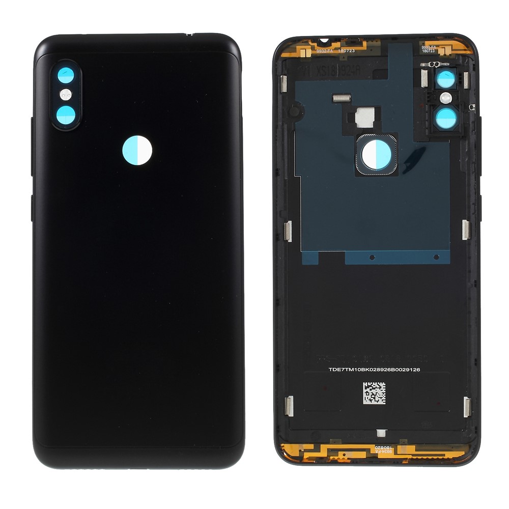 Parte Di Riparazione Coperchio Vano Porta Batteria OEM Per Xiaomi Redmi Note 6 Pro - Nero-1
