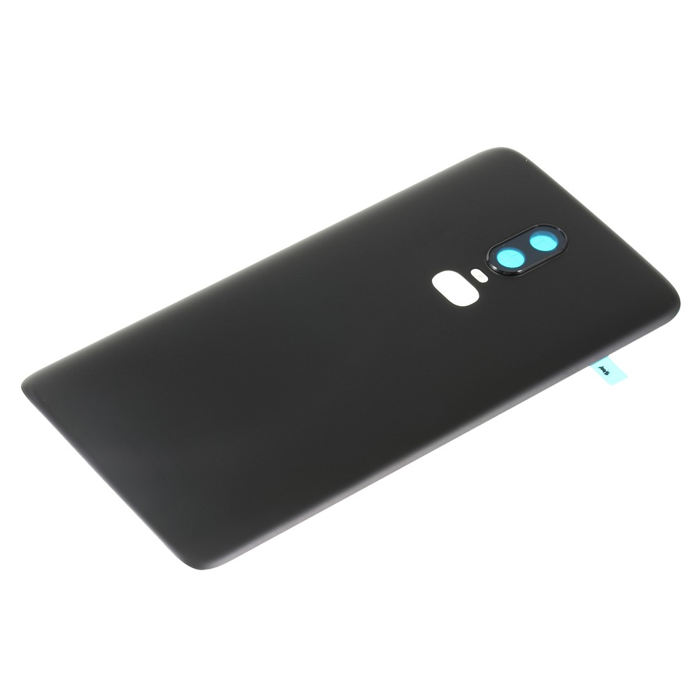 OEM Battery Housing with Camera Lens Cover for OnePlus 6 - Matte Black-4