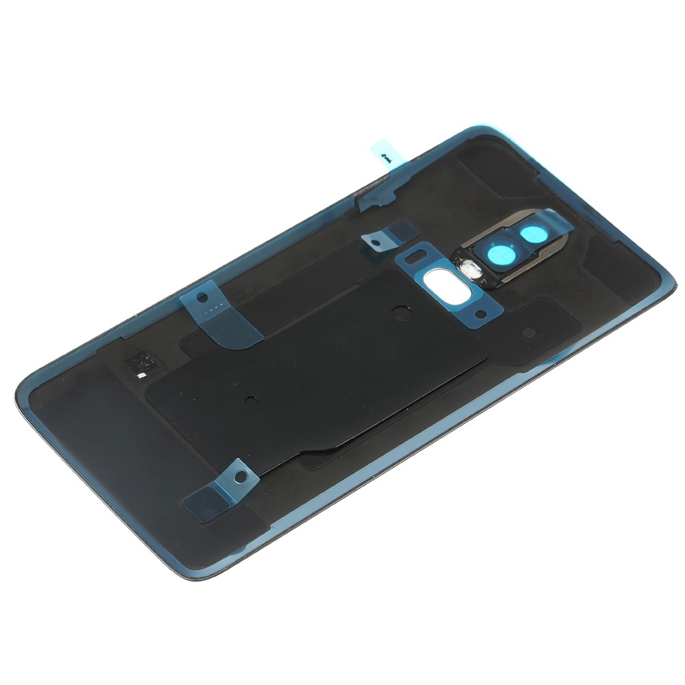 OEM Battery Housing with Camera Lens Cover for OnePlus 6 - Matte Black-5