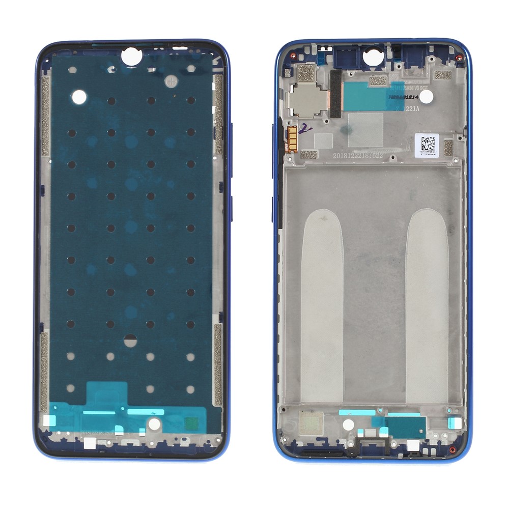 OEM Middle Plate Frame Repair Part for Xiaomi Redmi Note 7 / Note 7 Pro (India) - Blue-1