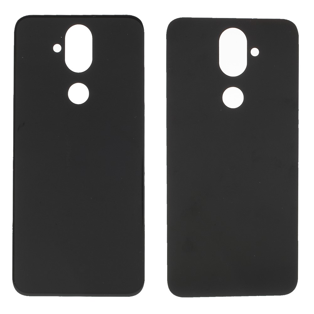 OEM Back Battery Housing Door Cover Replacement for Nokia 8.1 / X7 - Black-1