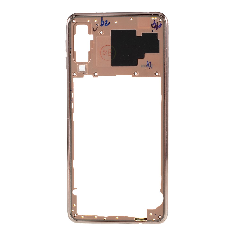 OEM Rear Plate Frame Replacement for Samsung Galaxy A7 (2018) A750 - Gold-6