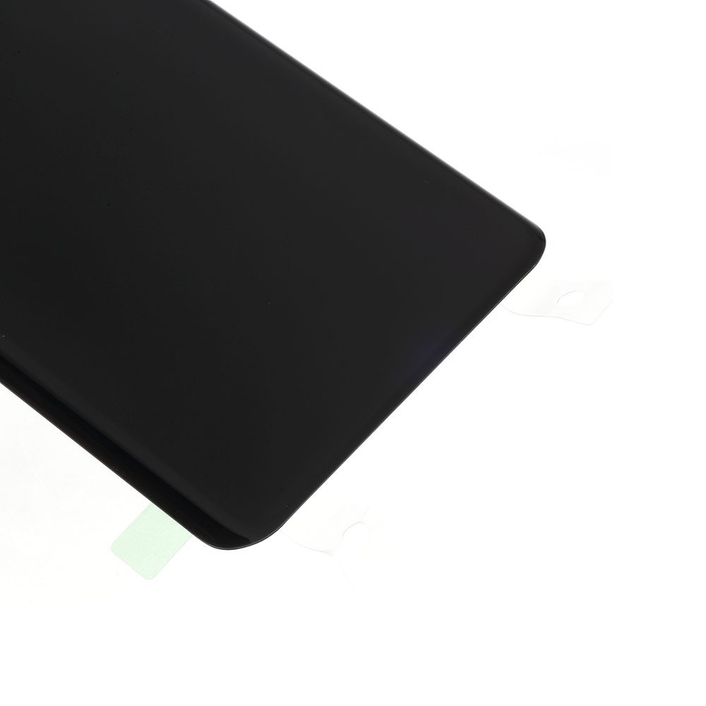 Para Samsung Galaxy S10 Plus G975 Caixa da Bateria Com Adesivo Adesivo Tone - Preto