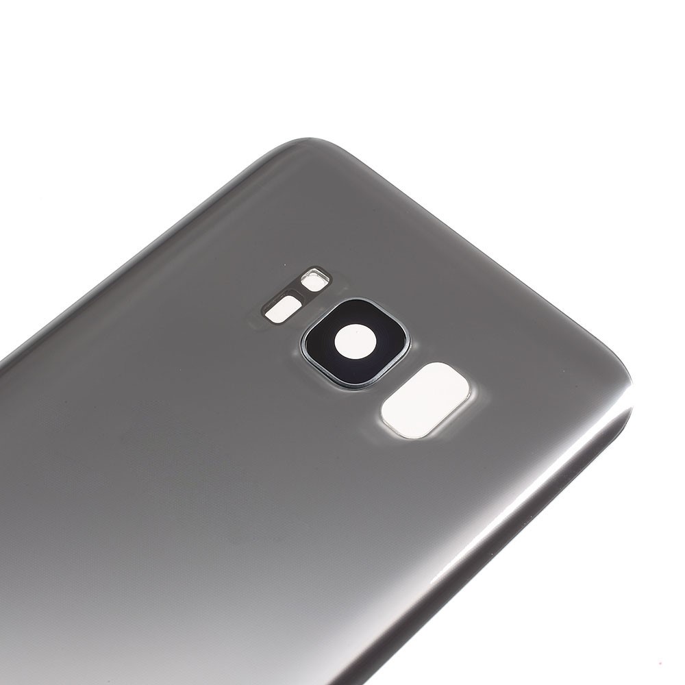 OEM Für Samsung Galaxy S8 G950 Batteriegehäuse Mit Selbstklebendem Aufkleber + Wasserdichtem Kleber + Objektivabdeckung - Silber--2