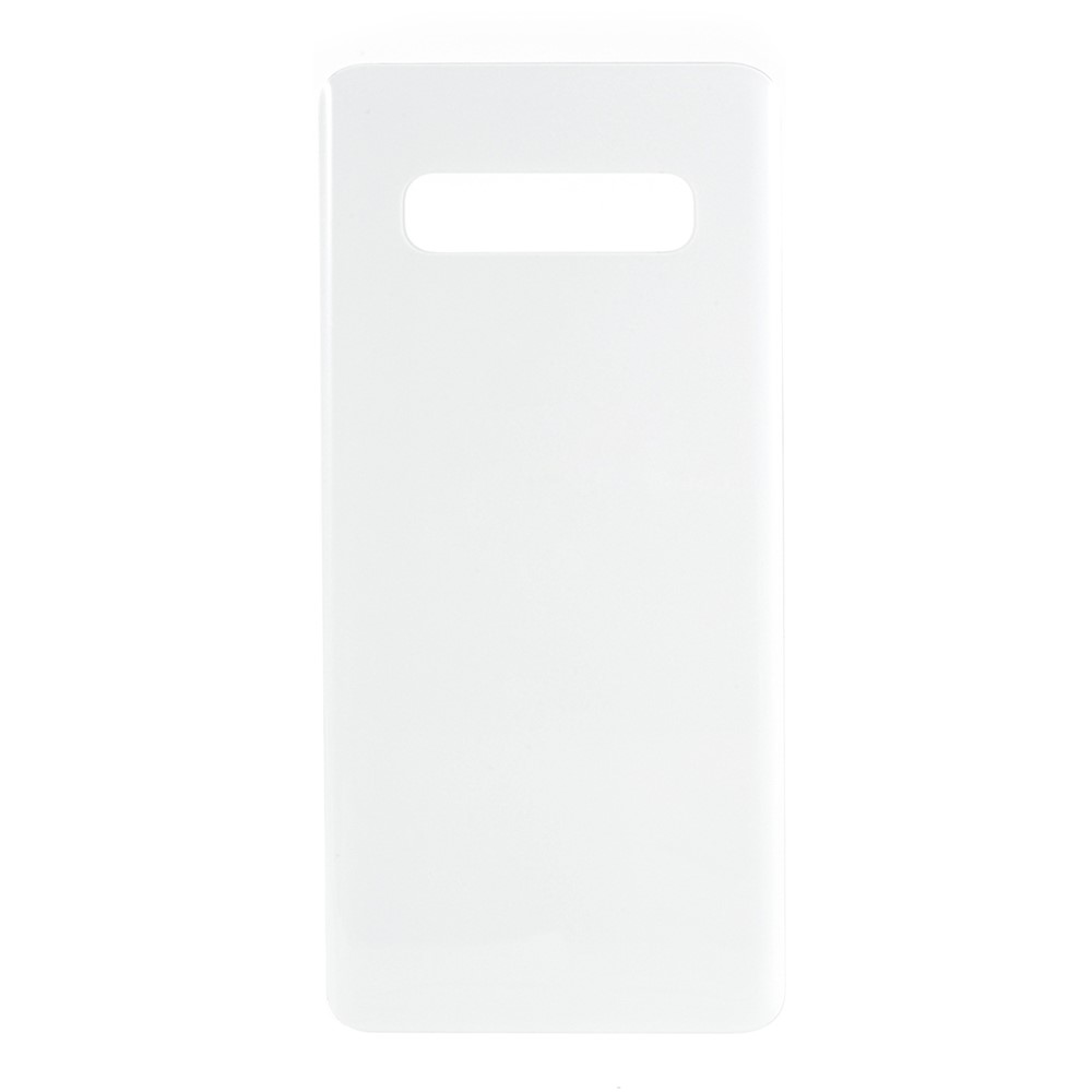 For Samsung Galaxy S10 G973 Battery Housing with Adhesive Sticker Replacement - White-2