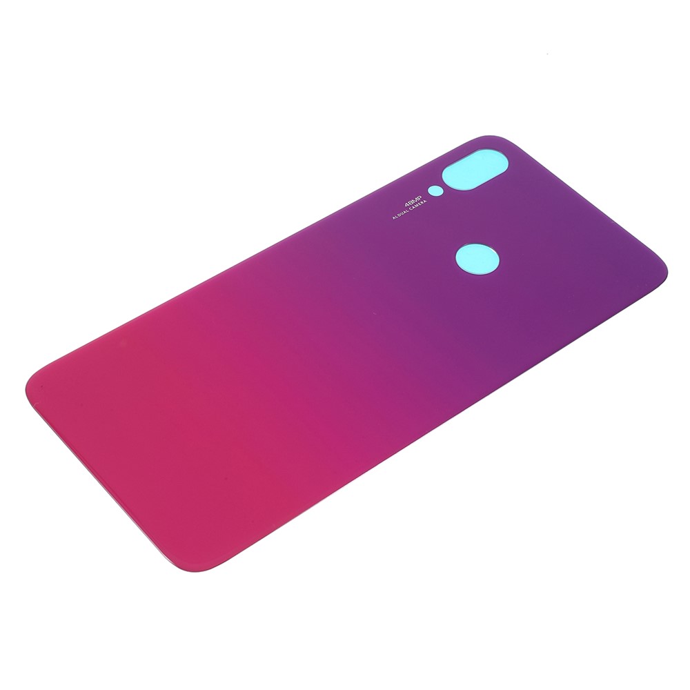 Pièce de Porte de la Batterie Pièce de Réparation du Couvercle Pour Xiaomi Redmi Note 7 / Note 7 Pro (inde) - Violet