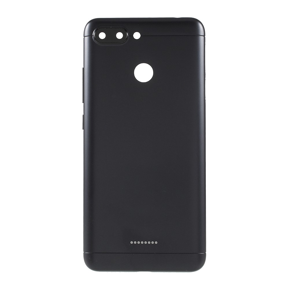 Tampa da Porta do Alojamento da Bateria OEM (cartão SIM Duplo) Para Xiaomi Redmi 6 - Preto