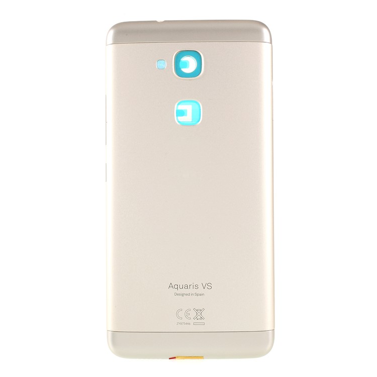 Battery Housing Door Cover Replacement Part for BQ Aquaris VS - Gold-6